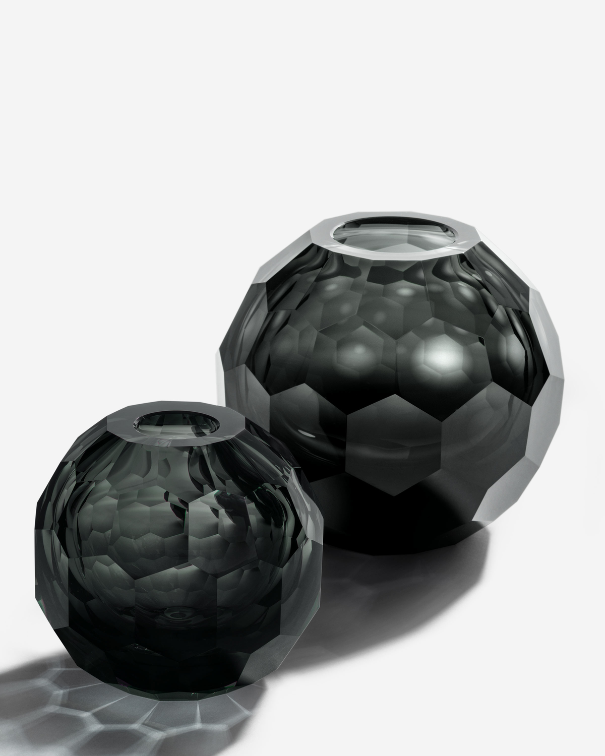 Togas Cusion Vase in Grey