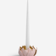 Togas Lelut Ceramic candle holder in Pink
