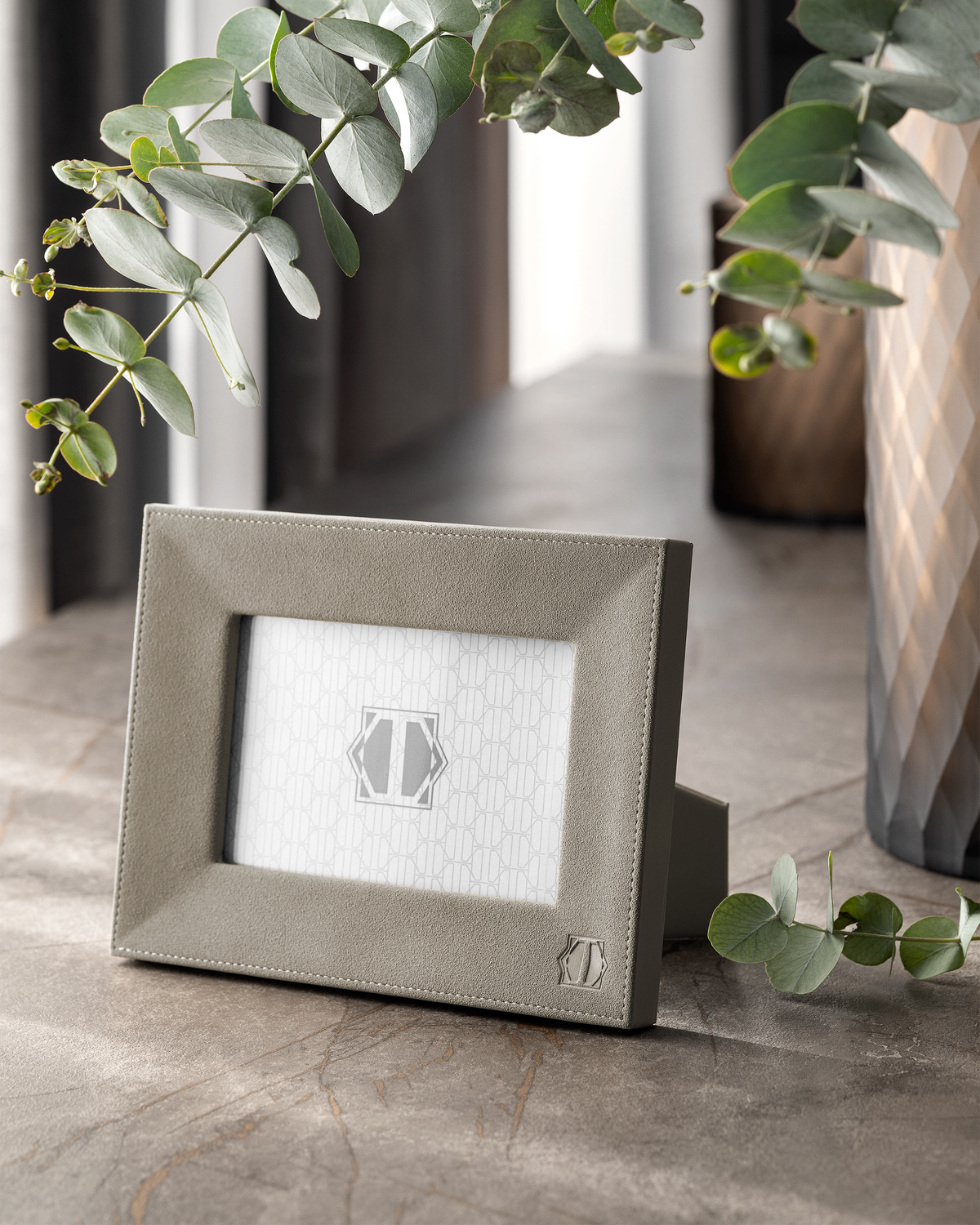 Togas Velus Photo frame in Grey Beige