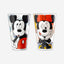 Egan Set 2 Pcs Glass Mickey E Minnie F&E Ml 310