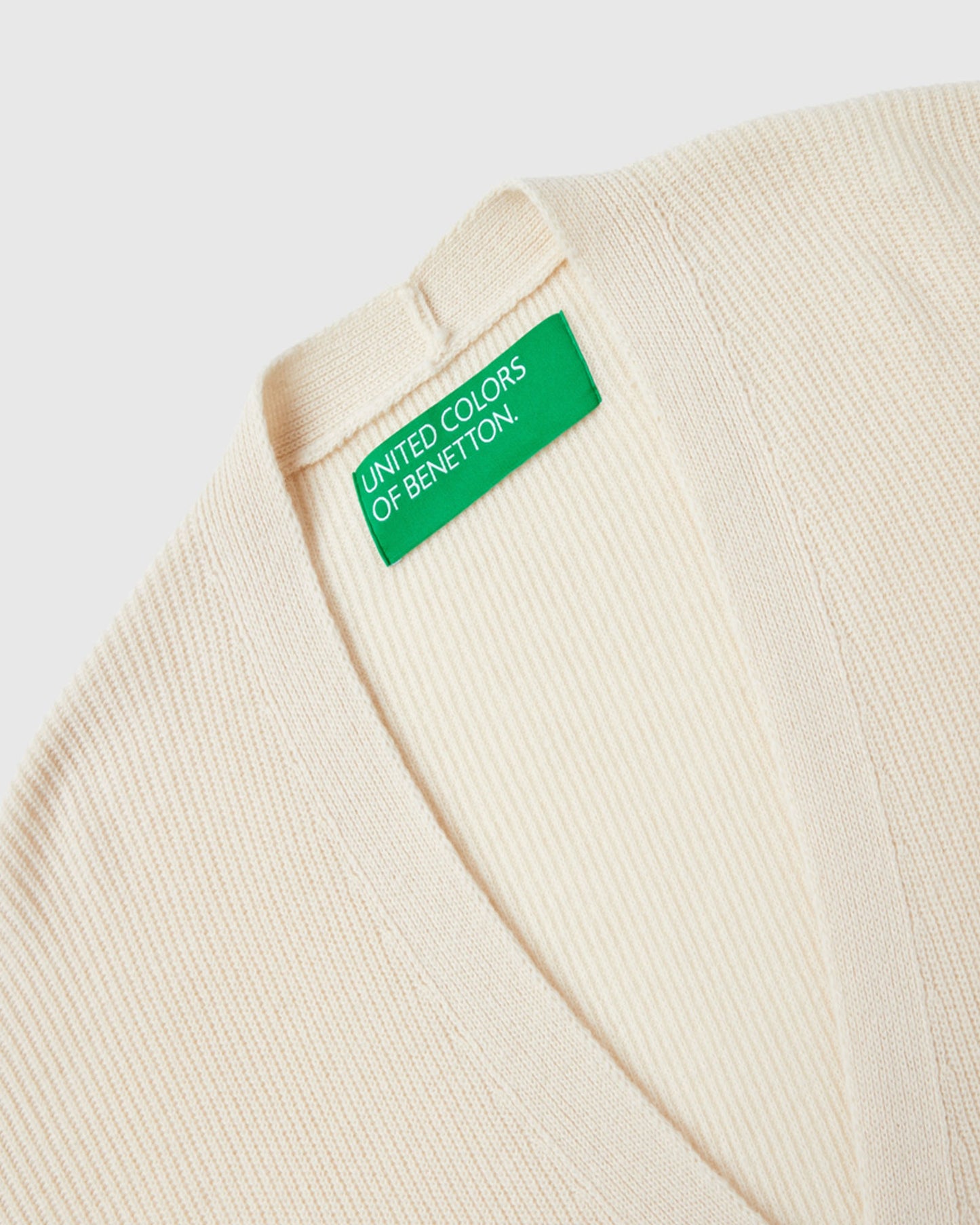 Oversized fit cardigan in wool blend