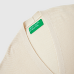 Oversized fit cardigan in wool blend