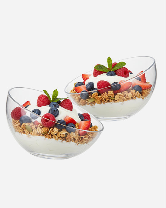 Cuisine Art Soda Lime Dessert Bowl Set 500ml 2Pc