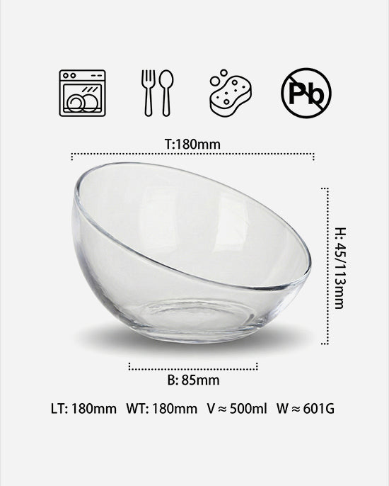 Cuisine Art Soda Lime Dessert Bowl Set 500ml 2Pc
