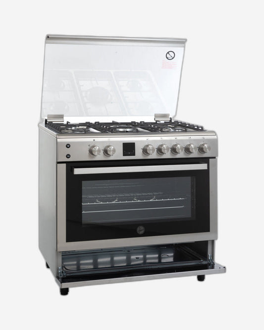 Hoover 90X60 5-Burner Full Gas Freestanding Gas Cooker With Grill