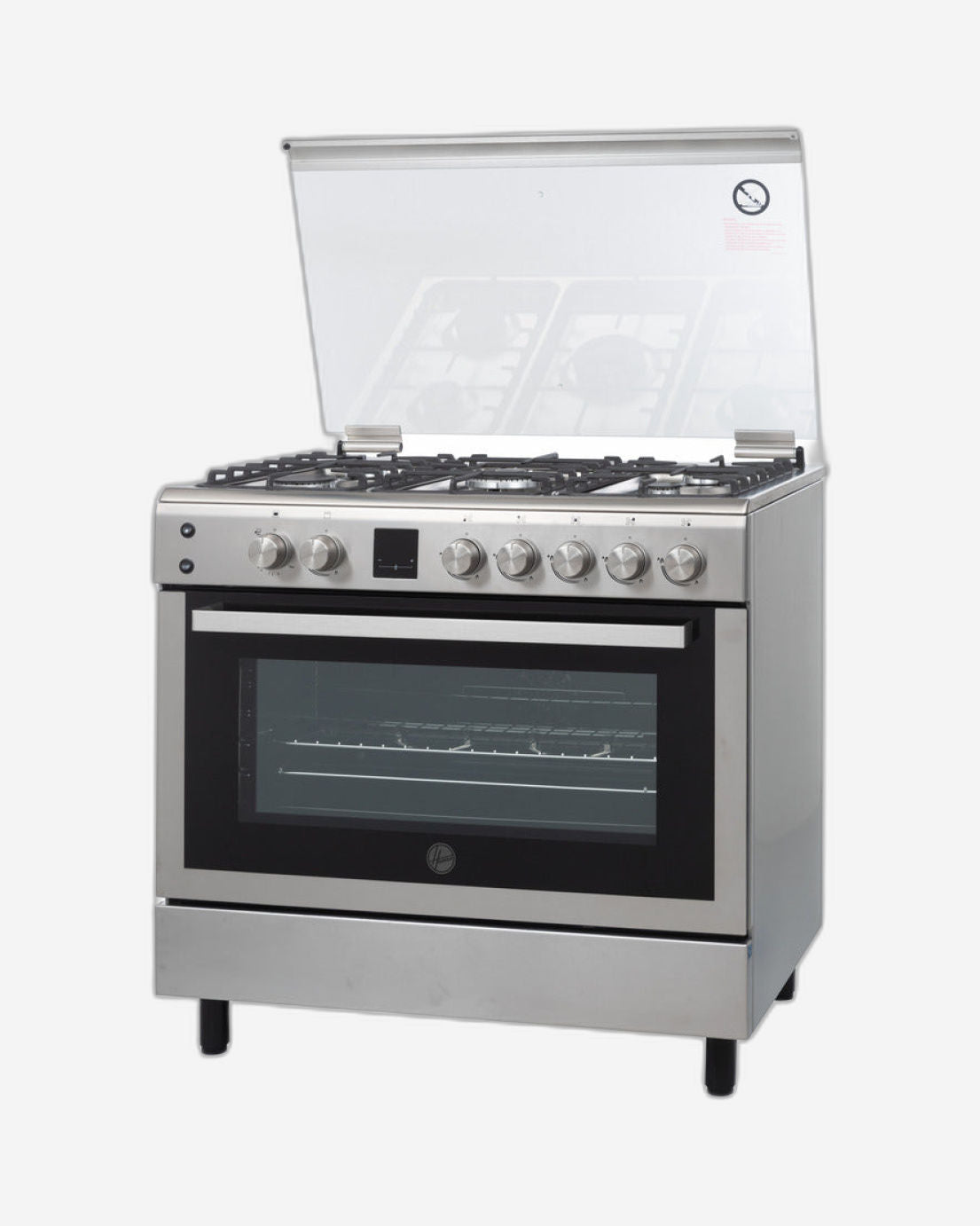 Hoover 90x60 5-Burner Full Gas Cooker with Grill