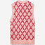 Reversible vest with wavy motif
