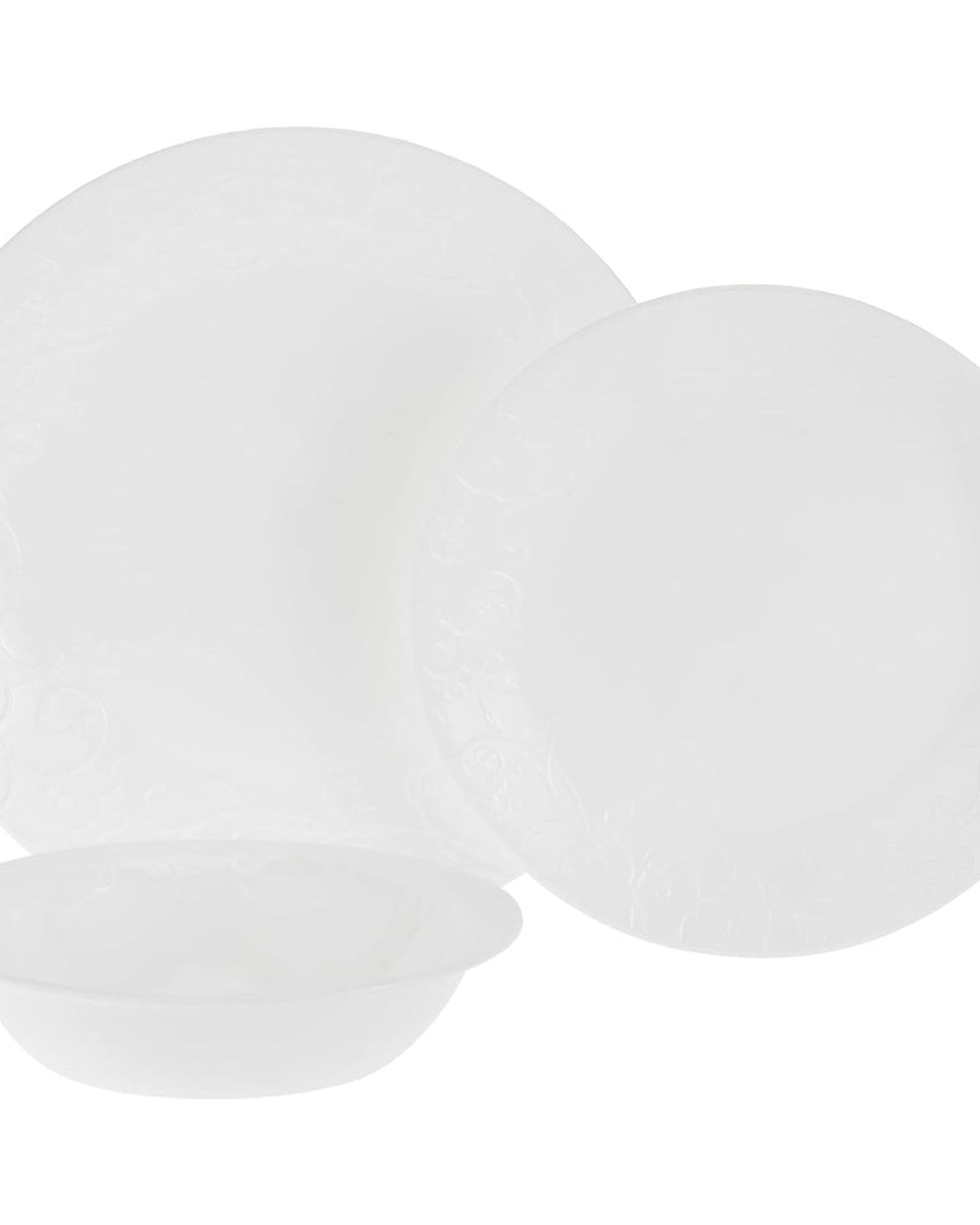 Corelle Dinnerware Set 18Pc Bella Faenza Embossed