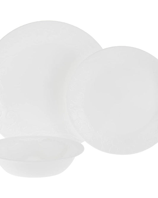 Corelle Dinnerware Set 18Pc Bella Faenza Embossed