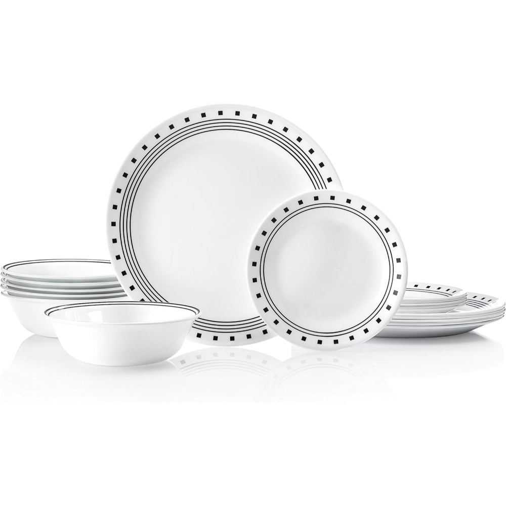 Corelle 18 PCS DINNER SET CITY BLOCK