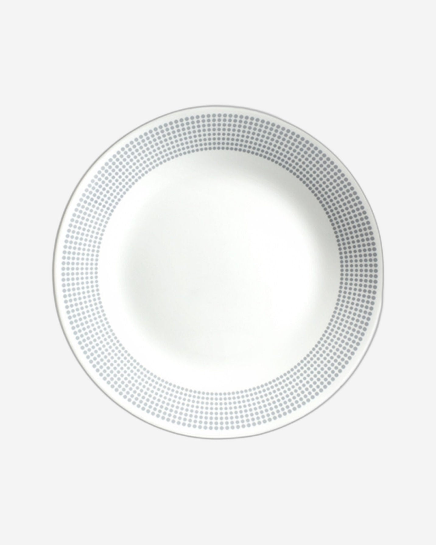 Corelle Dinnerware Set 16Pc Bayside Dots Gray