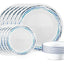 Corelle Dinnerware Set 18Pc Ocean Blue