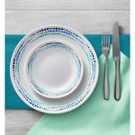 Corelle Dinnerware Set 18Pc Ocean Blue