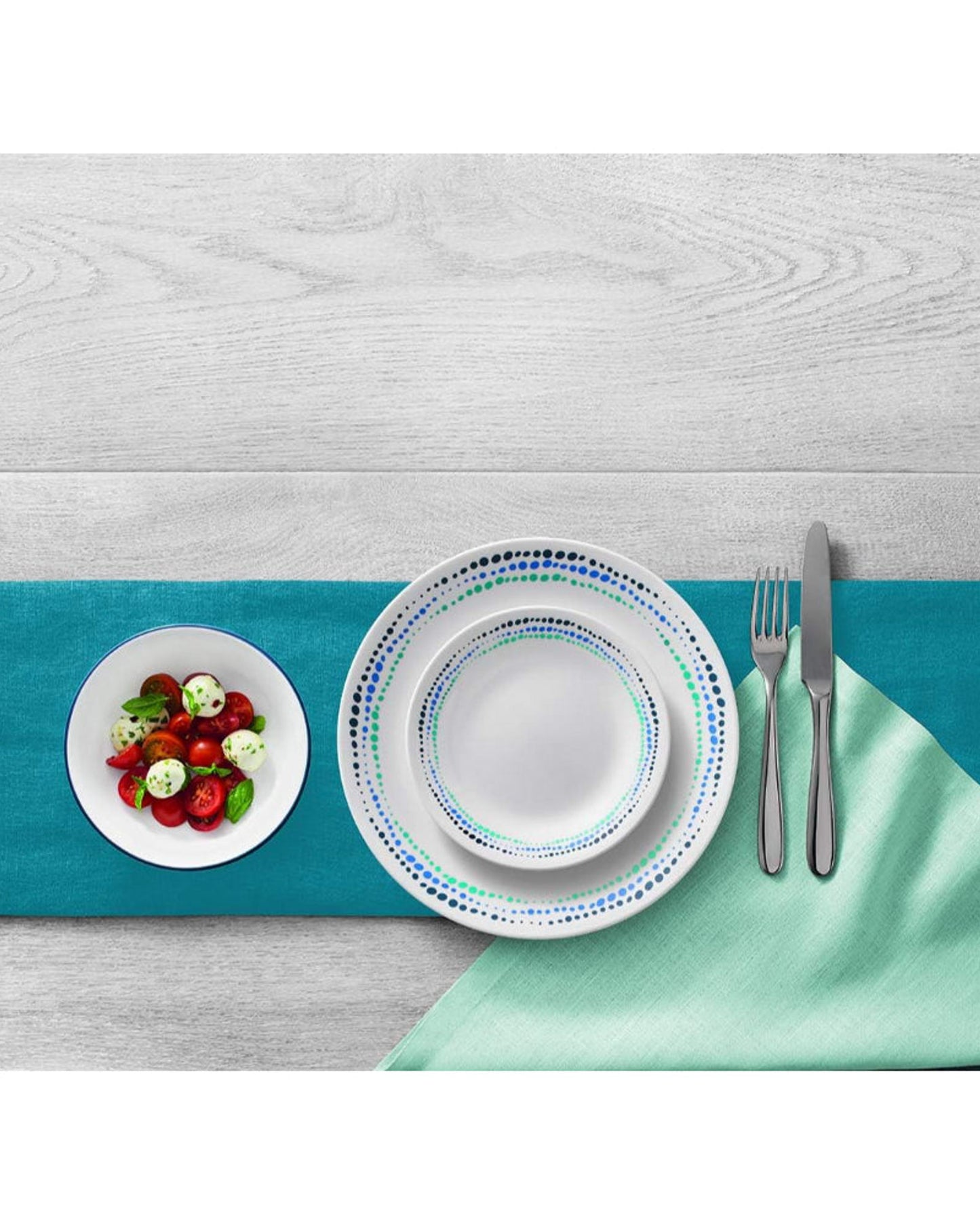 Corelle Dinnerware Set 18Pc Ocean Blue