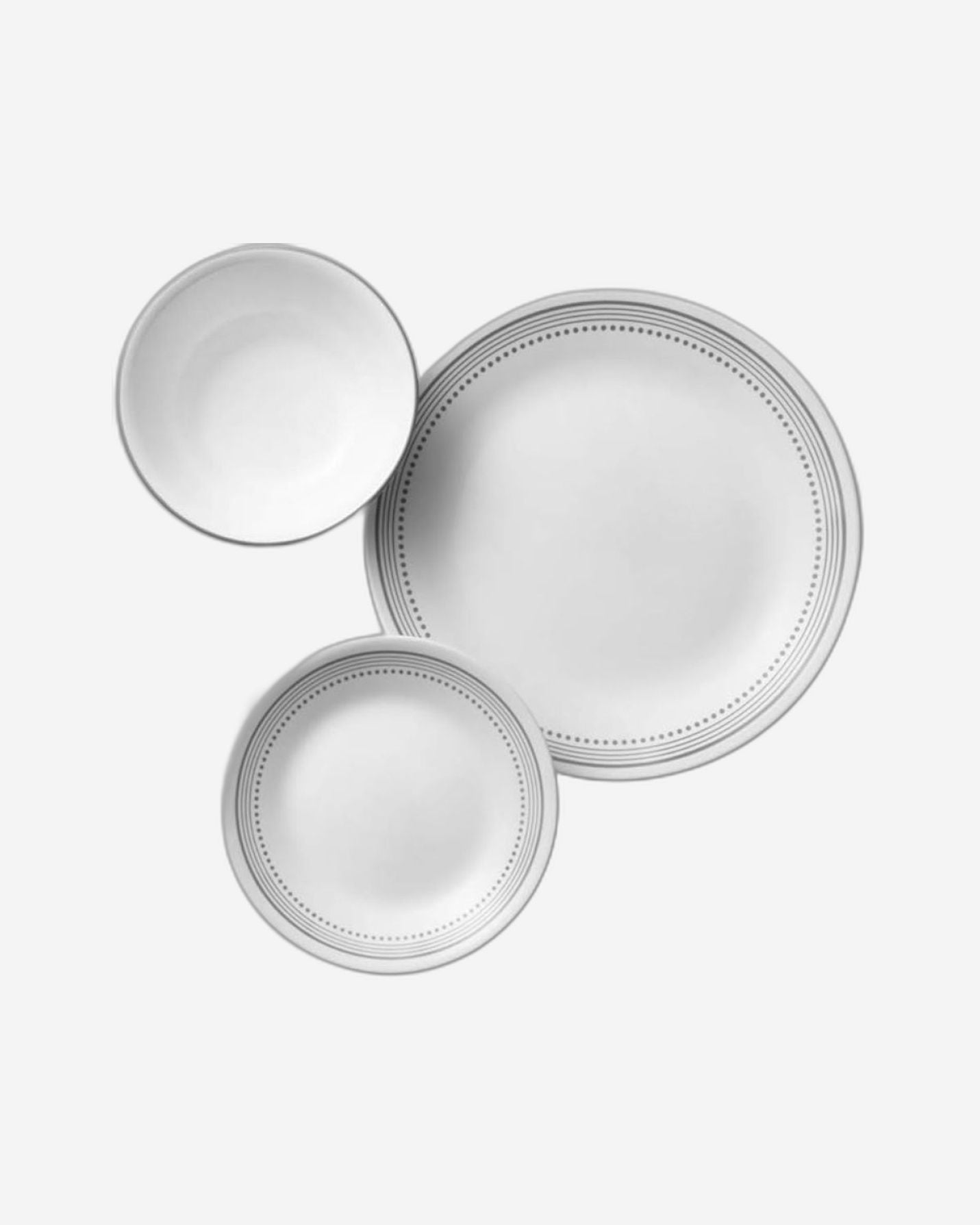 Corelle Dinnerware Set 18Pc Mystic Grey