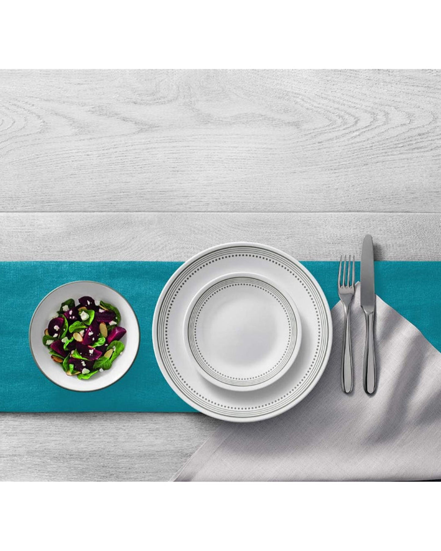 Corelle Dinnerware Set 18Pc Mystic Grey