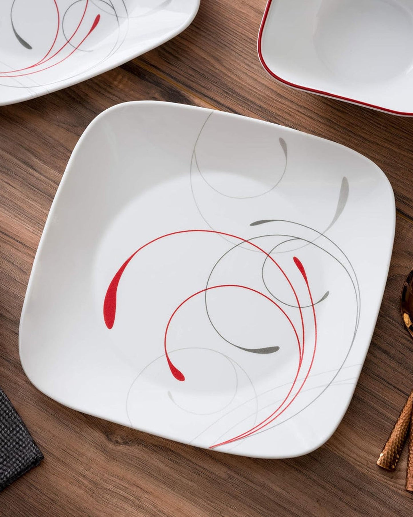 Corelle Dinnerware Set 18Pc Square Splendor