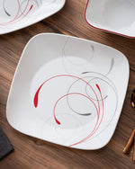 Corelle 18 PCS SQ. DINNER SET SPLENDOR(1134338)1X18 CORELLE