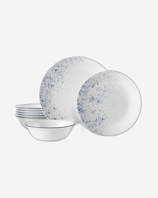 Corelle Dinnerware Set 18Pc Indigo Speckle