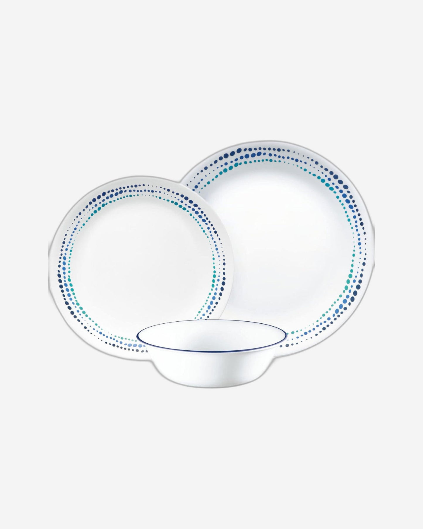 Corelle Dinnerware Set 12Pc Ocean Blue