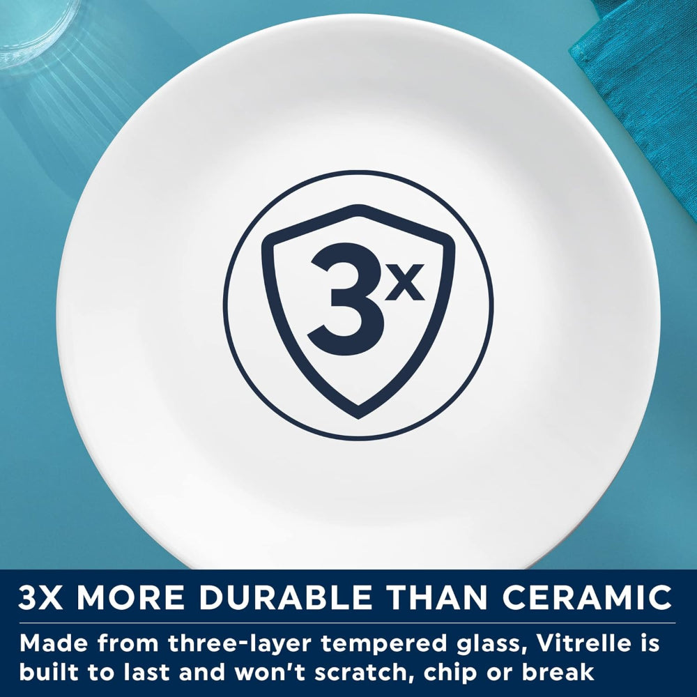 Corelle 12 PCS DINNER SET OCEAN BLUE
