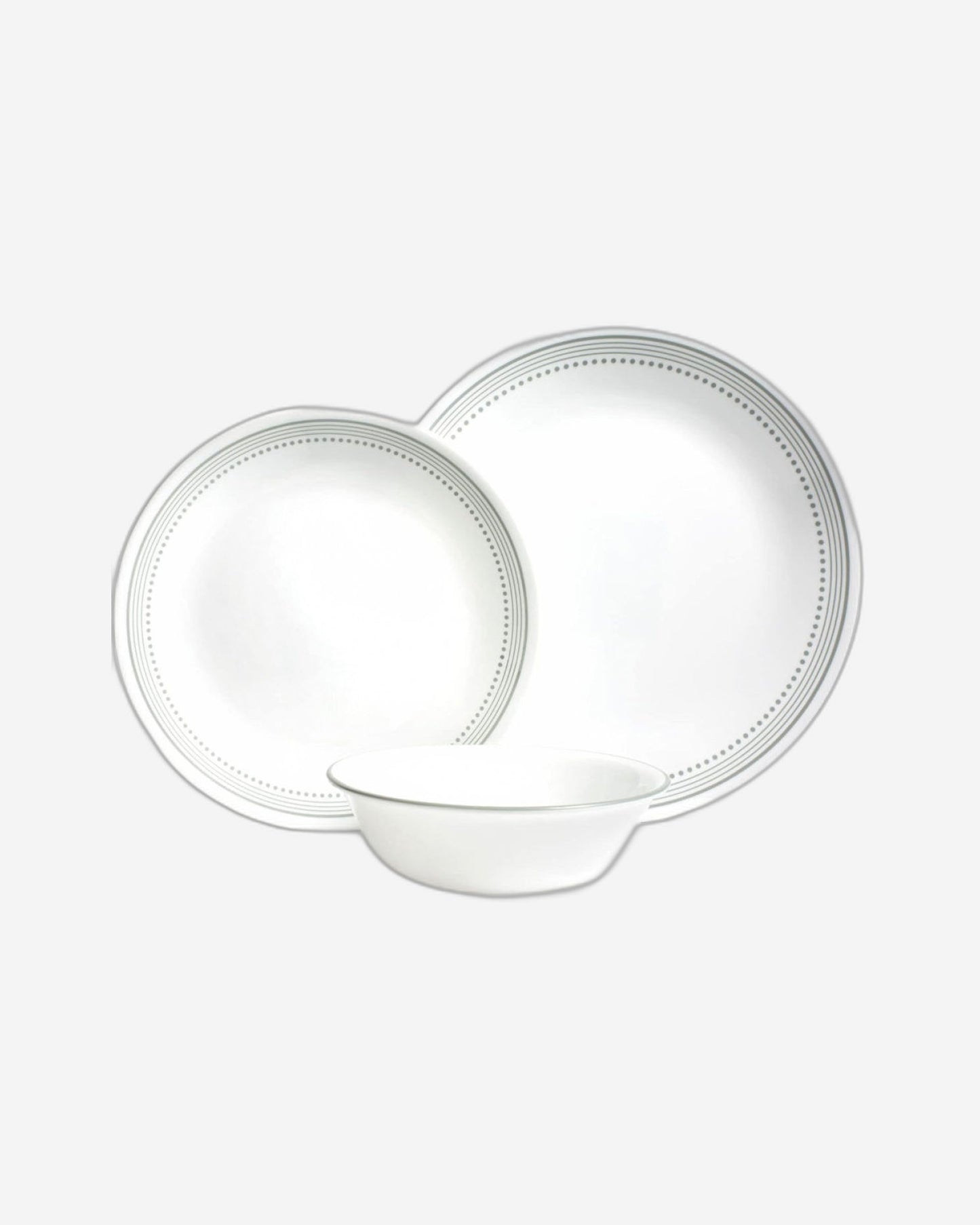 Corelle Dinnerware Set 12Pc Mystic Grey