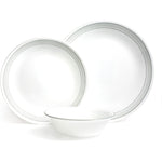 Corelle 12 PCS DINNER SET MYSTIC GREY
