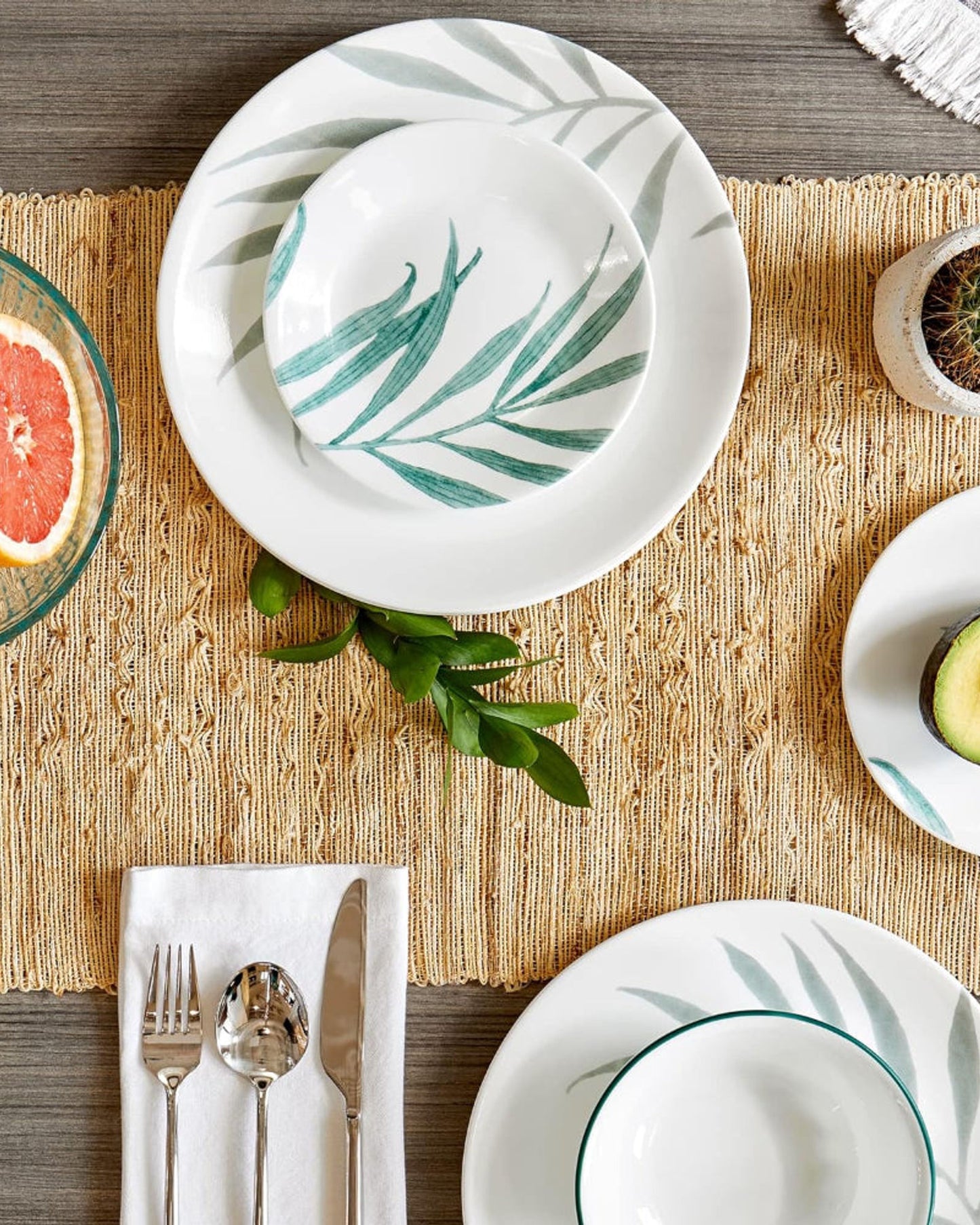 Corelle Dinnerware Set 12Pc Solar Print