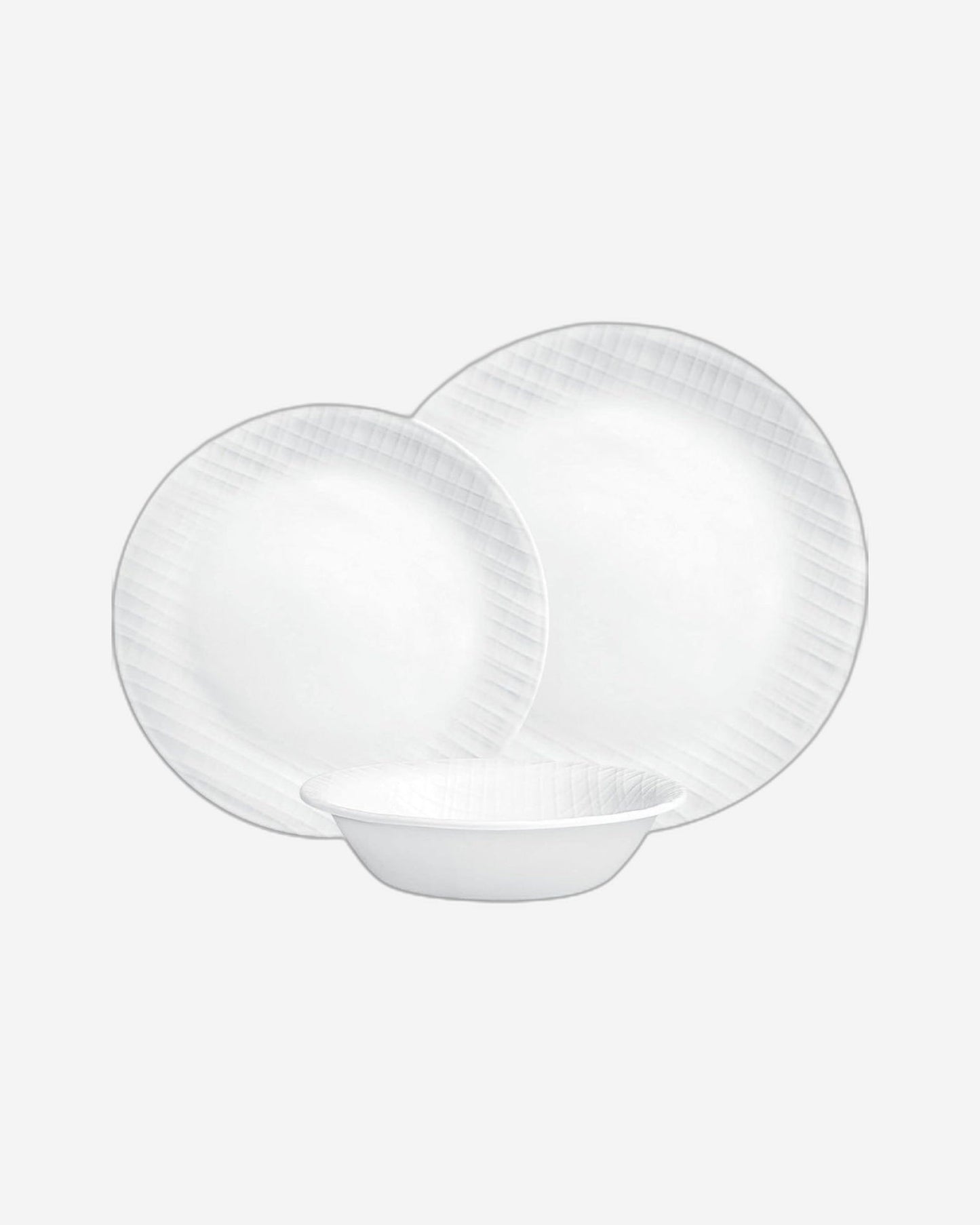 Corelle 12 PCS DINNER SET LINEN WEAVE