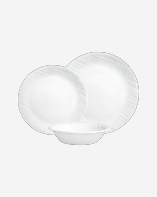 Corelle 12 PCS DINNER SET LINEN WEAVE