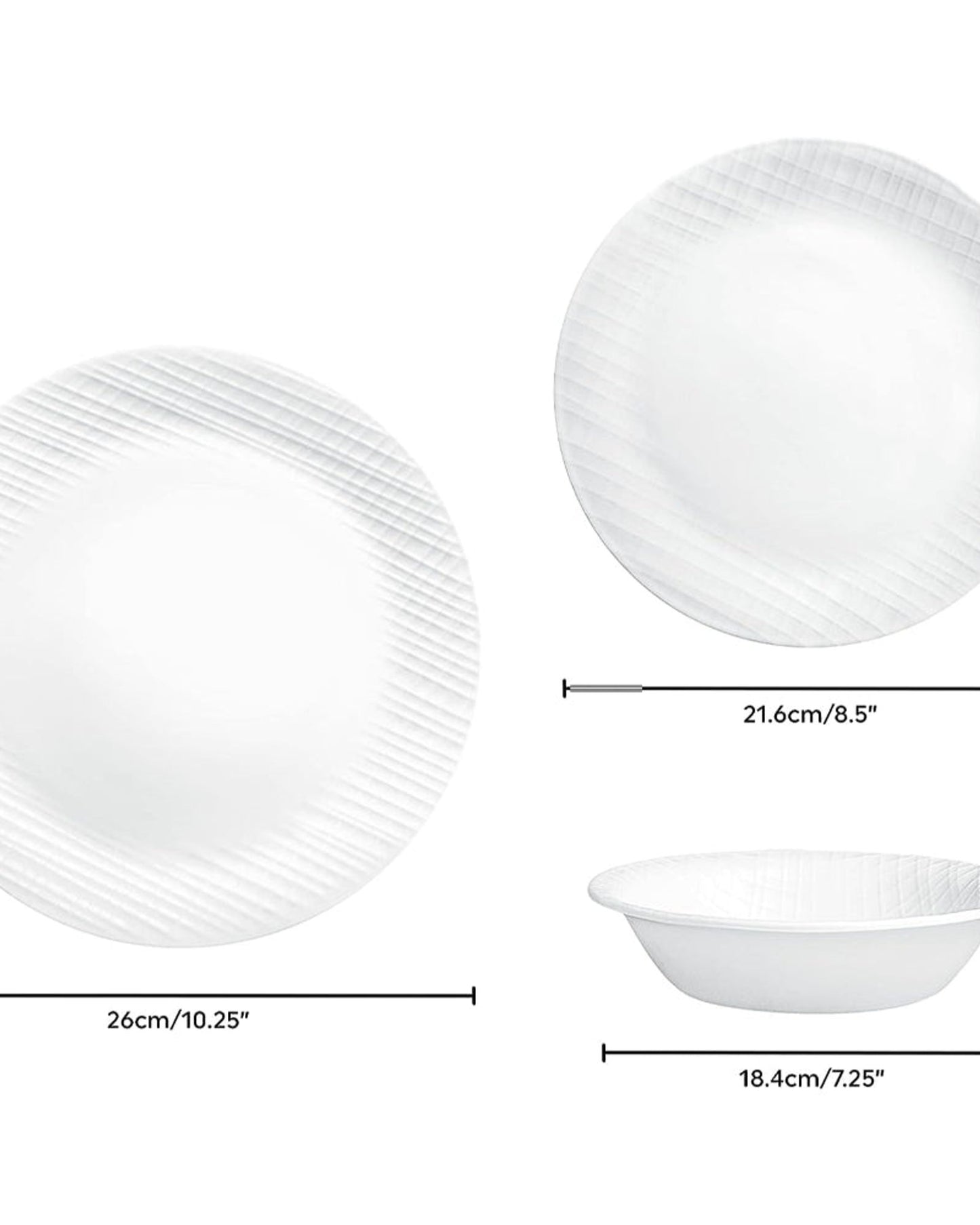 Corelle 12 PCS DINNER SET LINEN WEAVE