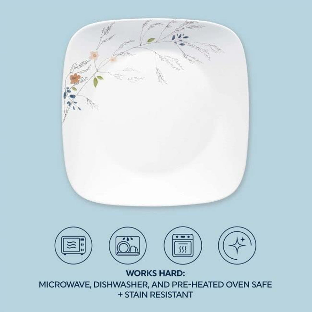 Corelle Dinnerware Set 16Pc Square Adyln
