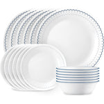 Corelle 18 PCS DINNER SET CASPIN (1147837)1X18 CORELLE DTCM