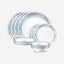 Corelle Dinnerware Set 16Pc Ocean Blue