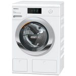 Miele 11607400 WTR860WPM PWash&TDos 8/5 KG WT1 Front-Loading Washer-Dryer Combo with ProfiEco Motor, CapDosing, M Touch, TwinDos, QuickPower, Single Wash&Dry and Miele@home System, Lotus White