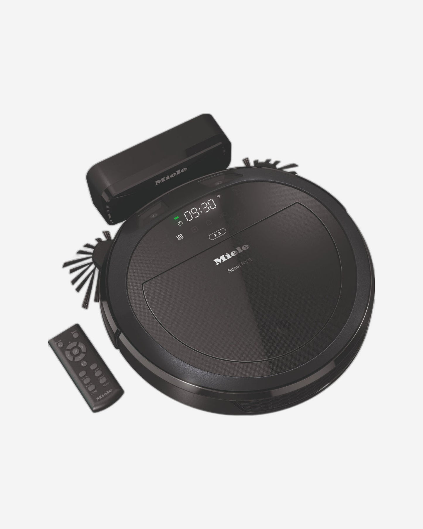 Miele Robot Vacuum Cleaner Scout RX3 OBSW with 3D Smart Navigation and Quattro Cleaning Power