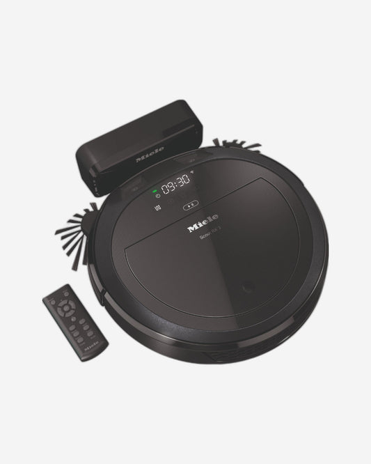 Miele Robot Vacuum Cleaner Scout RX3 OBSW with 3D Smart Navigation and Quattro Cleaning Power