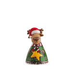 Egan Bell Christmas Reindeer Cm 6X9 - 120030