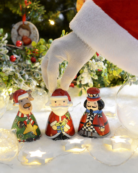 Egan Bell Christmas Santa Claus Cm 6X9 - 120031