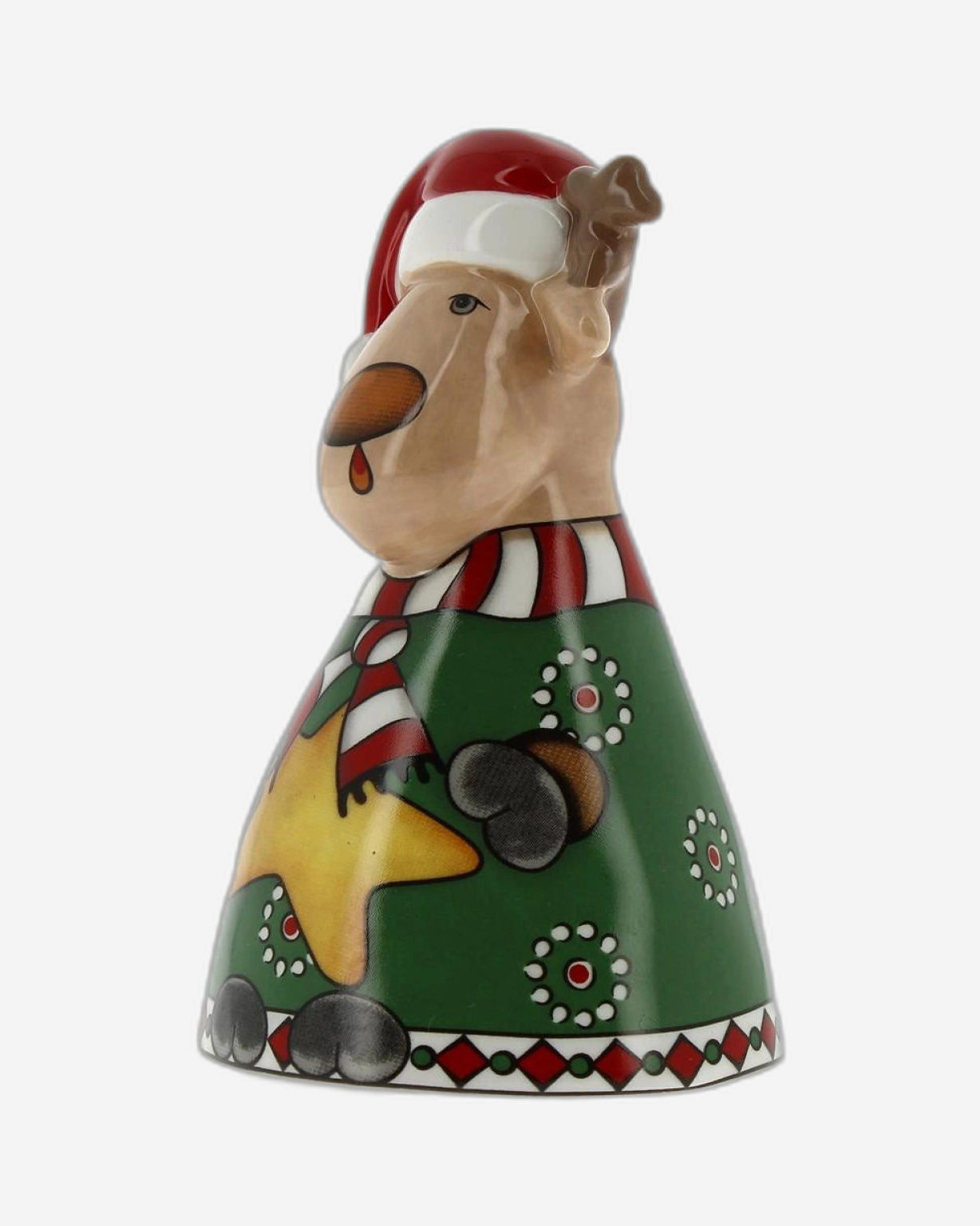 Egan Bell Christmas Reindeer Cm 10X15 - 120040