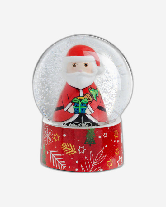 Egan Snow Bowl Christmas With Led Santa Claus Cm 7X9 - 120043