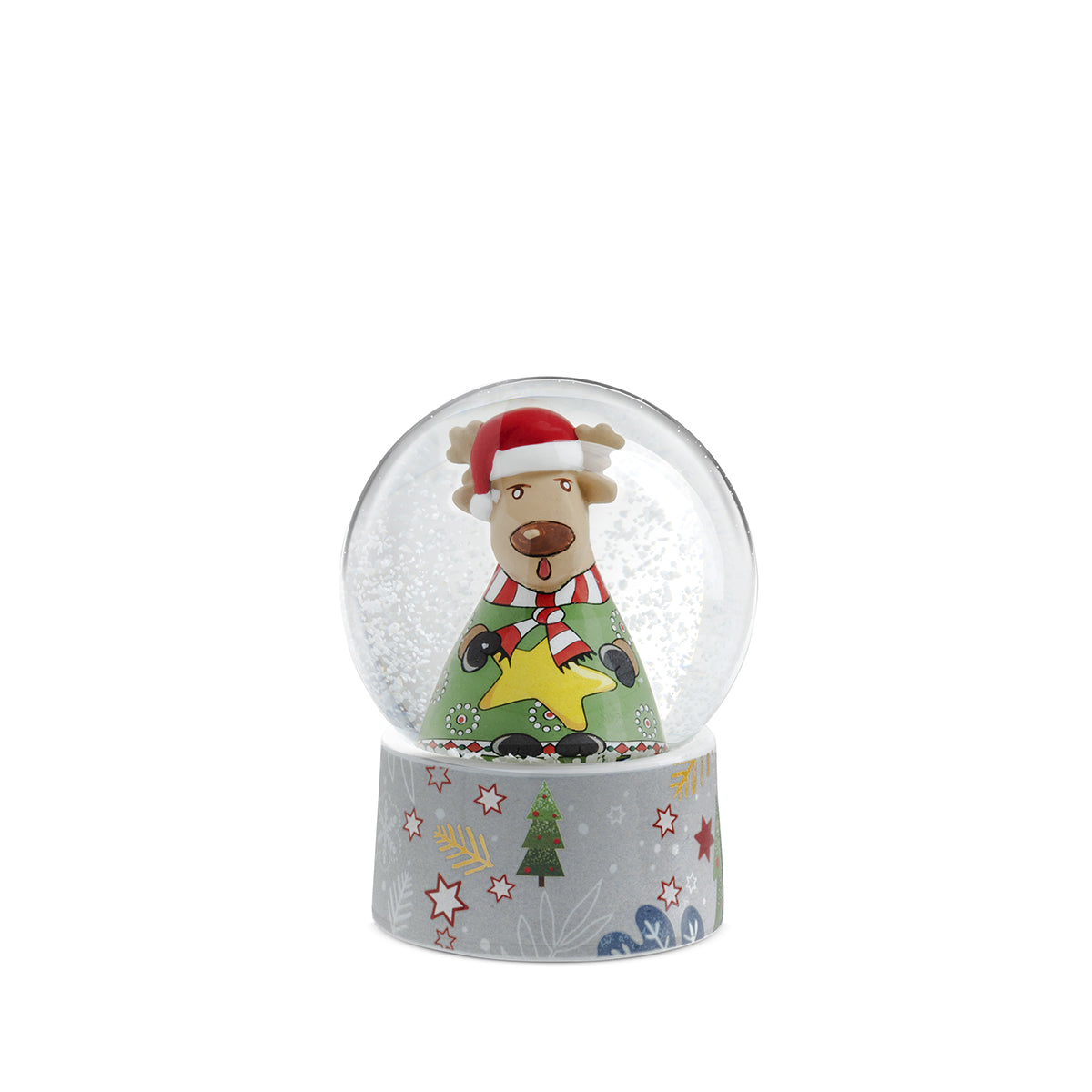 Egan Snow Bowl Christmas With Led Reindeer Cm 7X9 - 120045