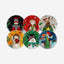 Egan Set 6 Dessert Plate Christmas D19 - 120075