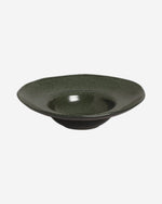 Organic Deep Rim Plate Stoneware 28X6.5Cm 450Ml Greenery Made In Brazil