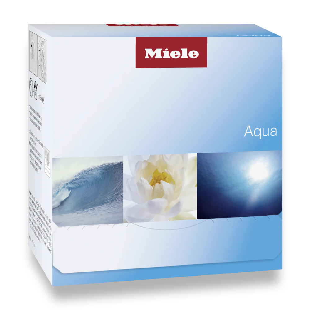 Miele Original 12021130 Aqua Caps Fabric Conditioner Capsules for Soft Freshly-Scented Laundry, Compatible with All Miele Washing Machines, Pack of 9