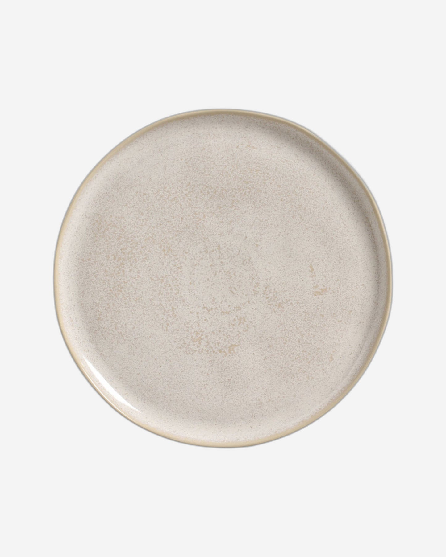 Bio Dinner Plate Stoneware 29Cm Latte Made In Brazil