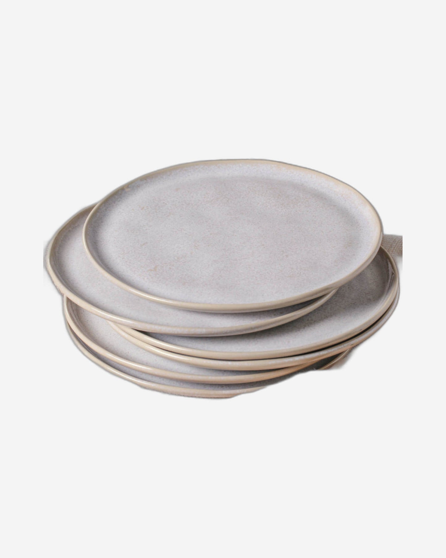 Bio Dinner Plate Stoneware 29Cm Latte Made In Brazil