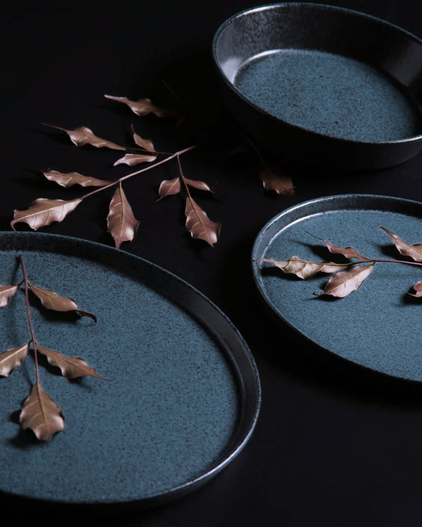 Bio Dinner Plate Stoneware 29Cm Night Sky Made In Brazil