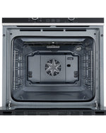 Hoover 60cm Built-in Gas Oven -80L Capacity Electric Oven, 3 Layer tempered glass Door 2900-3450W Power, 50-250℃, 9 Programs, Digital Timer, Convection Fan & Cooling Fab - HEO-T6080-BBI