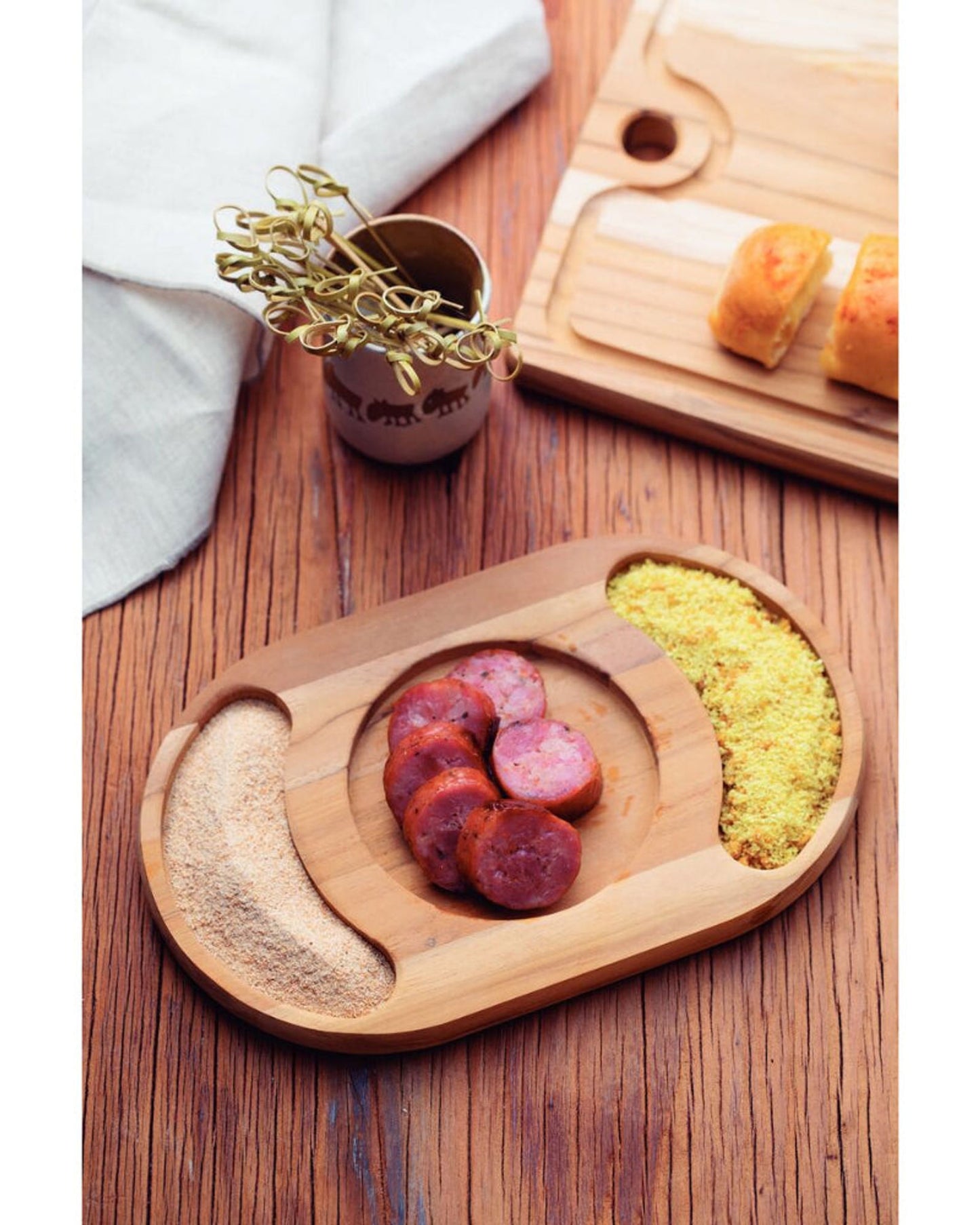 Tramontina Teak Oval Platter